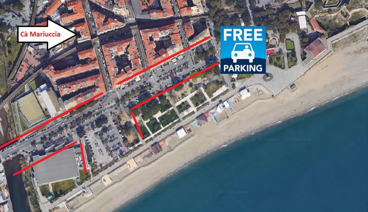 Ca' Mariuccia. Appartamento A Un Passo Dal Mare Savona Bagian luar foto